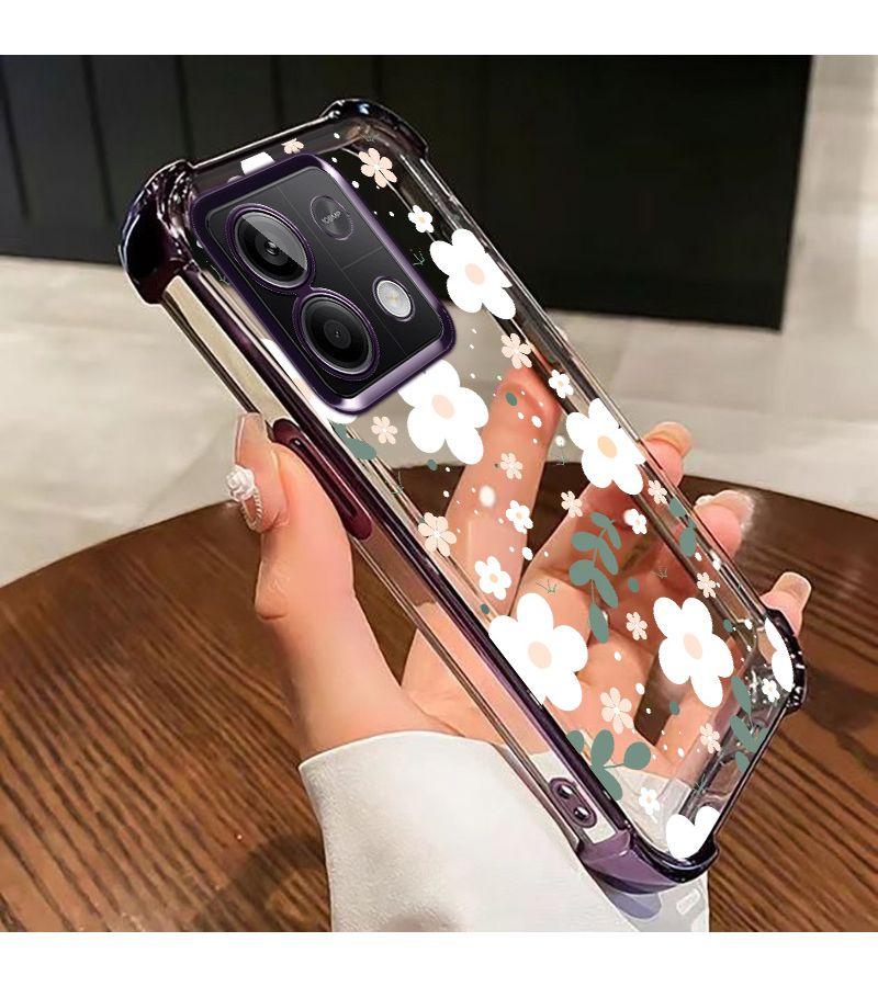حافظة هاتف بنقشة زهور بألوان مختلطة 4 ألوان لهاتف Redmi Note 11 Pro - Image 2