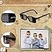 Zenoble 132Pcs Spy Detective Party Favors Kit for Kids Sunglasses Invisible Ink Pen Magnifying Glass Secret Agent Name Tags for Spy Cosplay Escape Room Party Favors Detective Party Decorations - Image 4