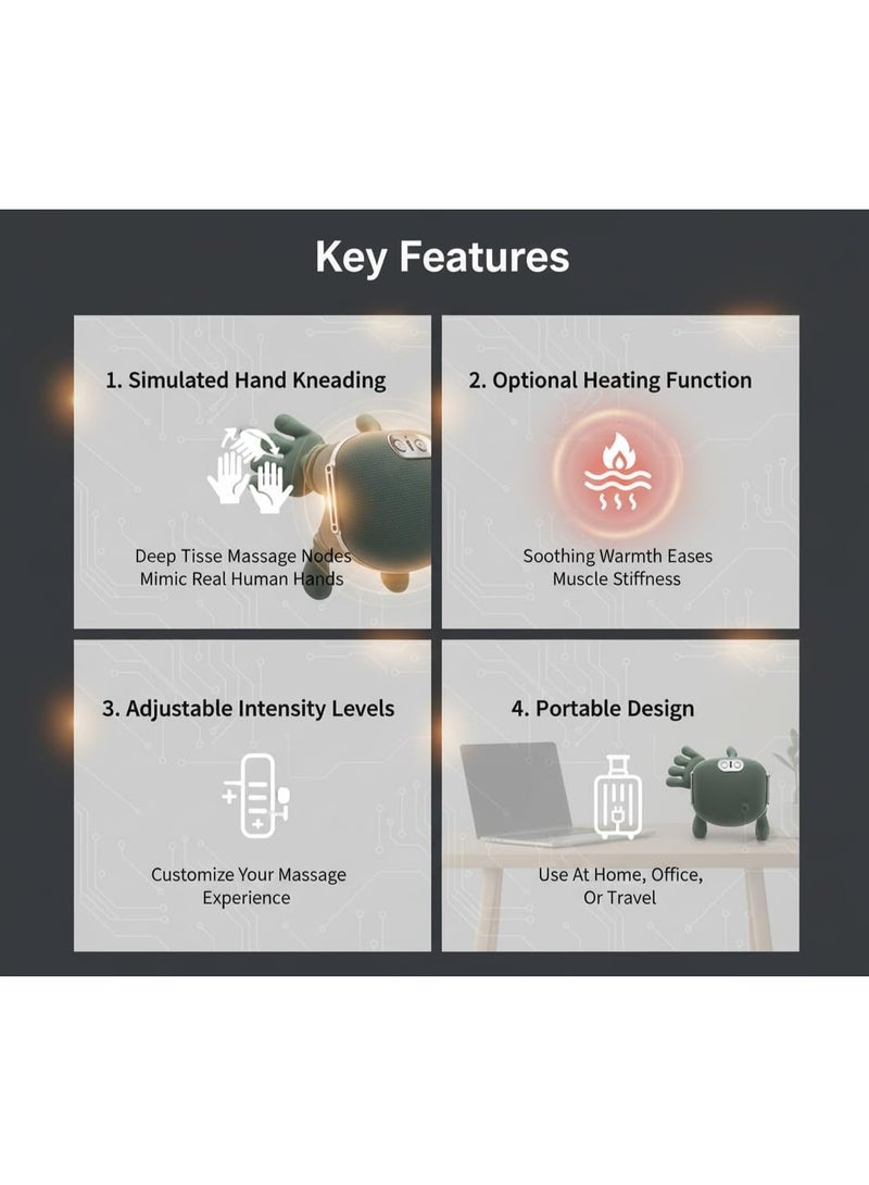 مدلك للرقبة  والظهر يشبه الايدى الحقيقيه - Image 4