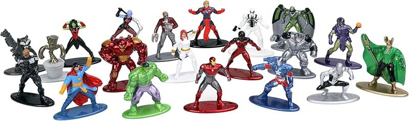 Jada Toys Marvel 1.65"" Die-cast Metal Collectible Figures 20-Pack Wave 5, Toys for Kids and Adults (32417) - Image 3