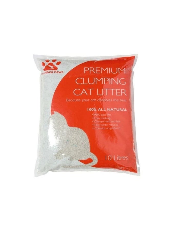 Thunder Paws Advance Care Clumping Cat Litter Unscented10L