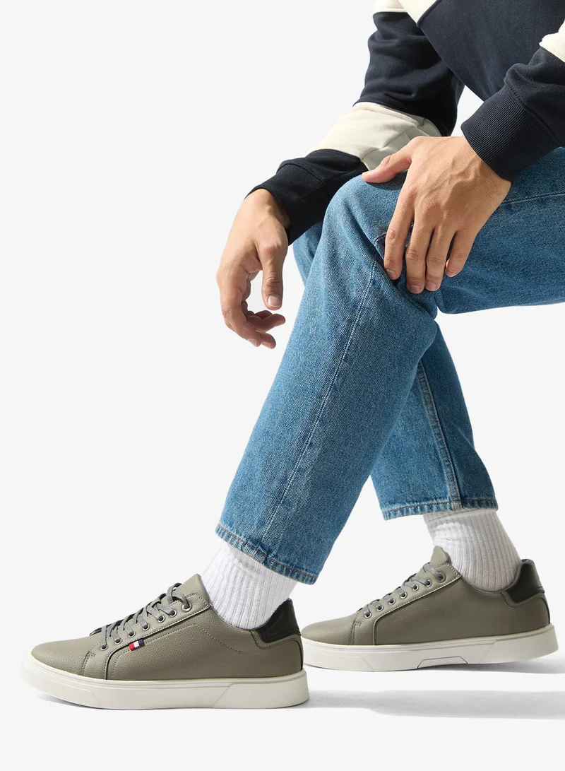 Seventy Five  Casual Webbing Loop Detail Sneakers for Men | Best Price UAE