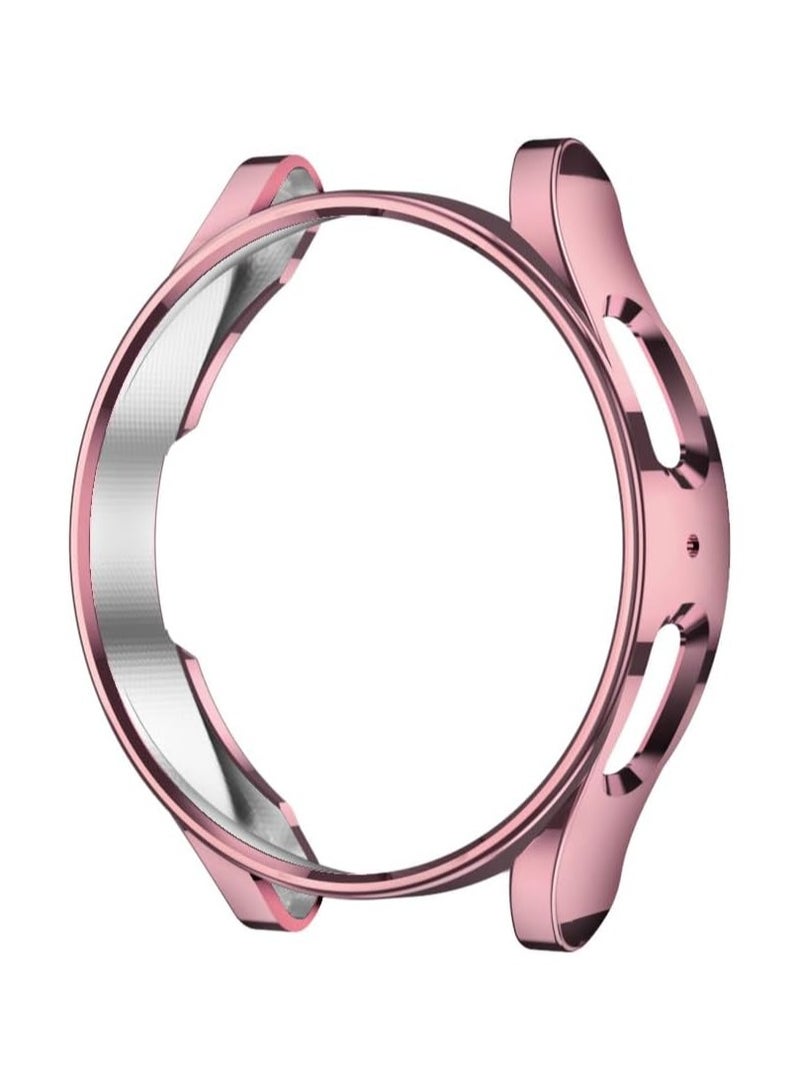 ELMO3EZZ Compatible with Samsung Galaxy Watch 5 Pro 45MM Case, Soft TPU Shockproof Protective Case Cover for Samsung Galaxy Watch 5 Pro 45MM (Pink) - Image 2