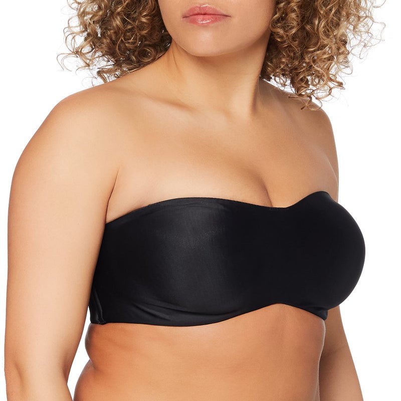 Maidenform Lilyette by Bali Women's Tailored Strapless Minimzer Bra #939, Black, 34D - Image 1