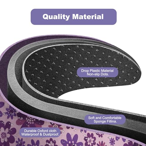 MDSTOP Gait Belt Transfer Belt for Seniors, Anti-Slip Gate Belt for Elderly Lifting with Quick Release Buckle, Medical Belt for Lifting Patients, for Handicap, Physical Therapy, Elderly (Purple) - Image 4