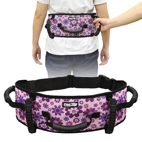 MDSTOP Gait Belt Transfer Belt for Seniors, Anti-Slip Gate Belt for Elderly Lifting with Quick Release Buckle, Medical Belt for Lifting Patients, for Handicap, Physical Therapy, Elderly (Purple) - Image 1