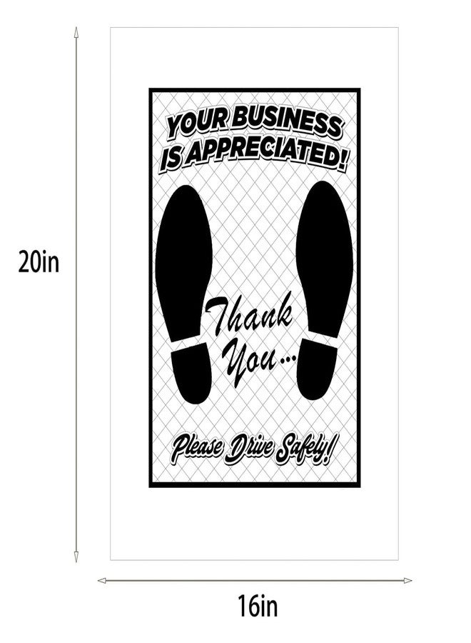 Tuklye White Car Paper Floor Mats : Disposable Floor Cars Auto Vehicles Automotive Mat Covers Protector Detailing Detail Wash Temporary 16x20inch (50) - Image 5