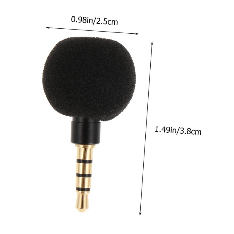 Kisangel Mini Lapel Microphone For Gaming Recording Portable High Definition Voice Mic Plug - Image 3