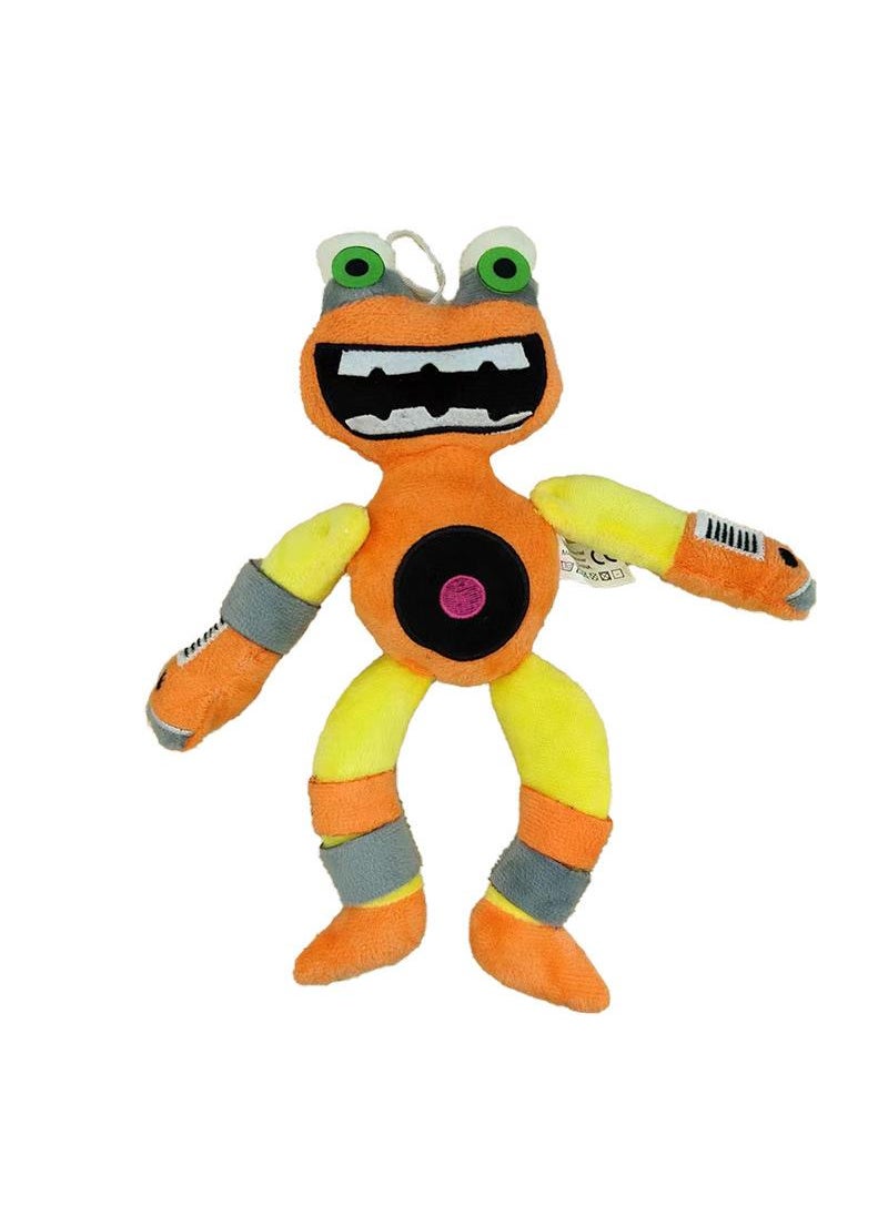 Y&D - My Singing Monsters Plush Toy Game Plush Toy For Fans Gift Orange Robot 25Cm - Image 1
