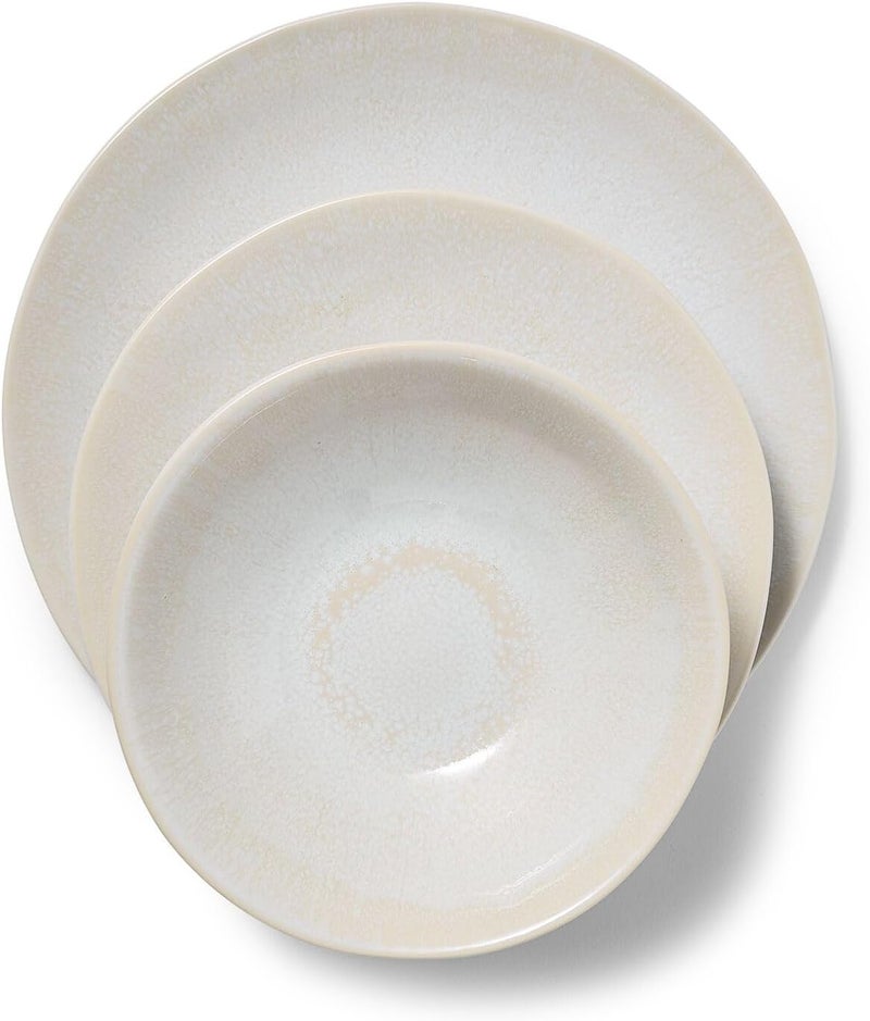 Sur La Table Cloud 12Piece Dinnerware Set White - Image 1