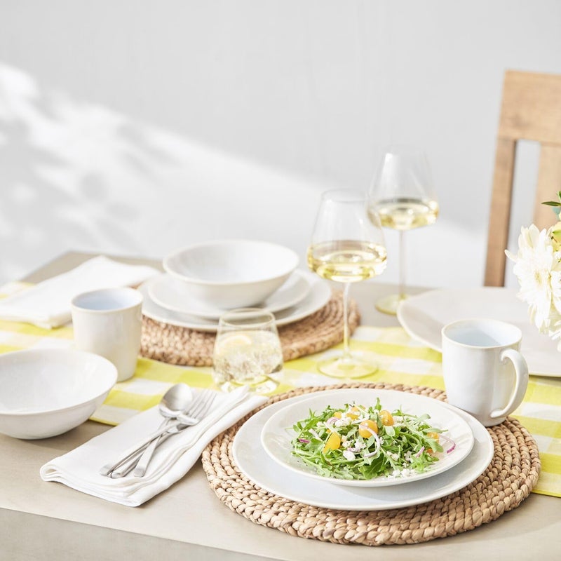 Sur La Table Cloud 12Piece Dinnerware Set White - Image 4