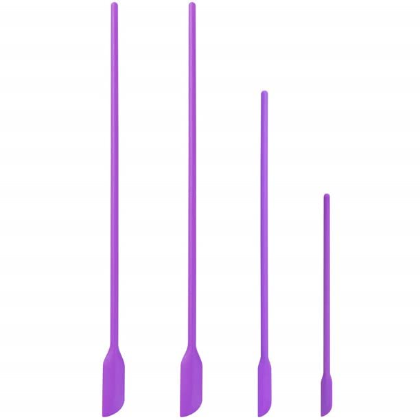 COSKIRA COSKIRA Mini Jar ScraperSmall Silicone SpatulaCosmetic Multicolor Spatula Lotion Jar BlenderLast Drop Spatula for Containerfor Beauty Kitchen ReusableFlexibleScar Wax Special Effect Makeup Tool  - Image 3