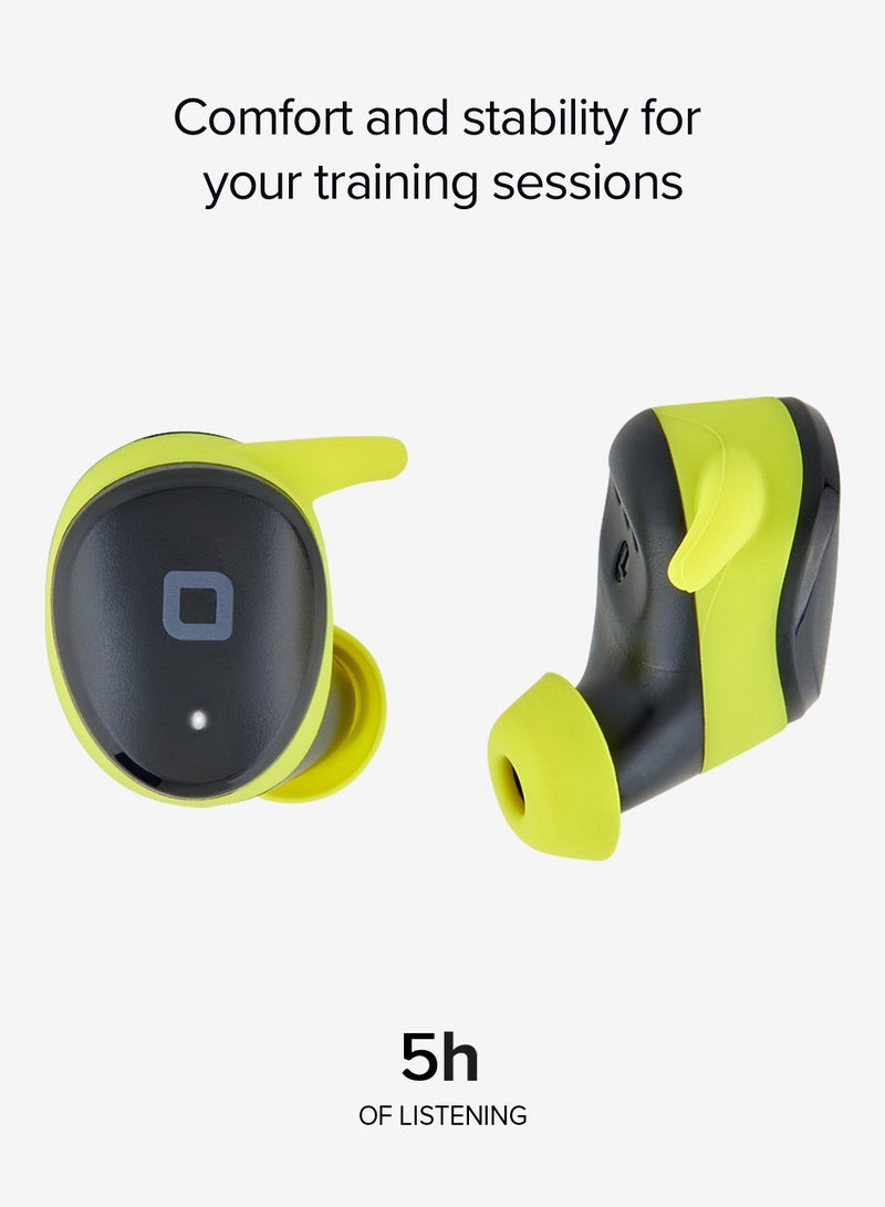 SBS سماعات أذن رياضية لاسلكية حقيقية تعمل بتقنية البلوتوث BT TWS سماعات أذن مثالية للتمرين وهي مستقرة وعملية وعالية التقنية للأجهزة اللوحية والكمبيوتر المحمول وiPhone وSamsung وHuawei وغيرها - Image 4