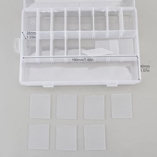 OriGlam 24 Compartment Electronic Component Storage Box Case, SMD SMT Case, Electronic Boxes (7.63 x 5.19 inch) - Image 5