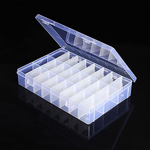 OriGlam 24 Compartment Electronic Component Storage Box Case, SMD SMT Case, Electronic Boxes (7.63 x 5.19 inch) - Image 2