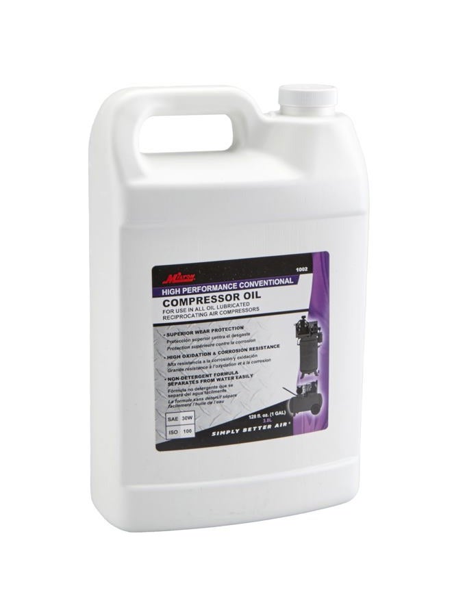 Industries 1002 Compressor Oil, 3.8l