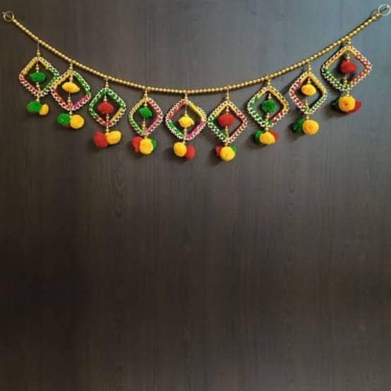 Sellplus Traditional Door Hanging Toran Bandhanwar for Diwali Decoration Bandhanwar Door Hanging Diwali Home Decor