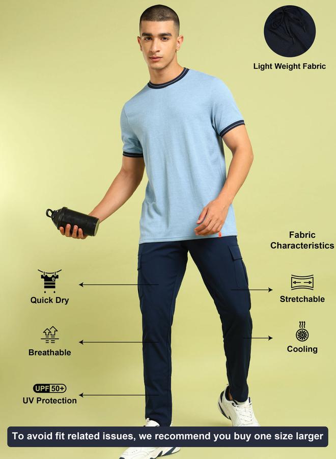 تكنوسبورت بنطلون رياضي رجالي تكنوسبورت بقصة ضيقة سادة مع تقنية - Image 2