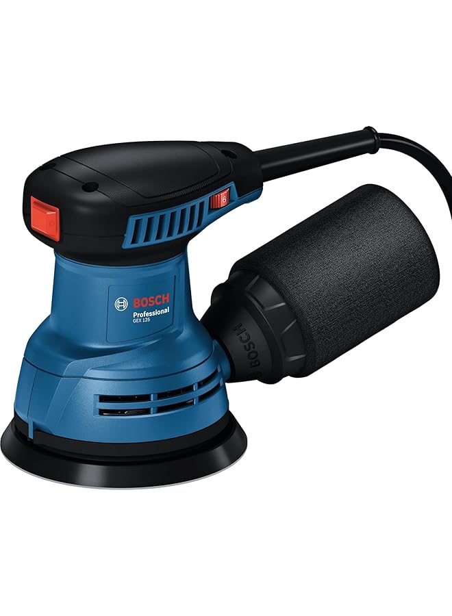 BOSCH Gex 125 Professional Random Orbit Sander 0 601 3A8 0L0 - Image 1