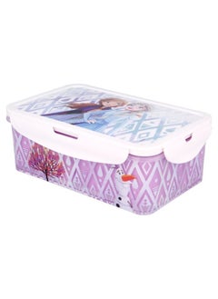 Disney Rectangular Food Container with Removable Compartments 1190 ml Food Box with Frozen Elements BPA Free Leak Proof Lunch Box for Kids  - Image 2