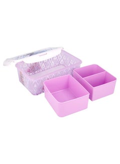 Disney Rectangular Food Container with Removable Compartments 1190 ml Food Box with Frozen Elements BPA Free Leak Proof Lunch Box for Kids  - Image 5