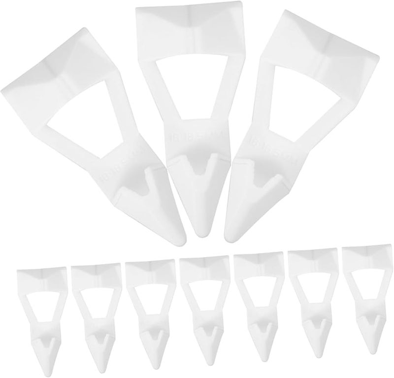 Tehaux Heavy Duty Floating Shelf Bracket 10 Pack Easy Install High Load Capacity - Image 1