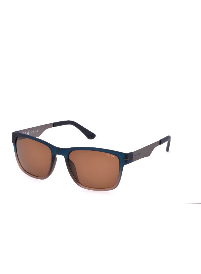 POLICE Full Rim SQUARE Sunglasses SPLL09560MGB - Image 1
