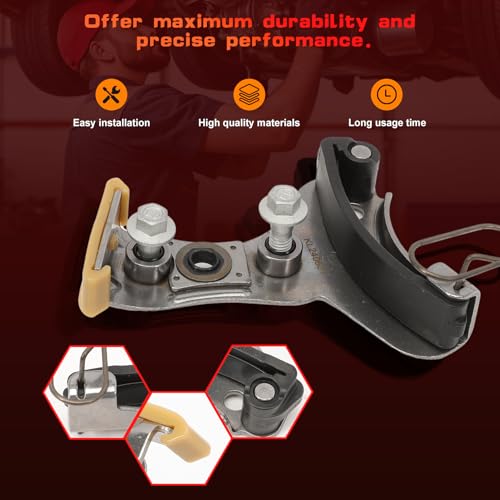 FanPaYY 12630107 Timing Chain Tensioner Kit with Bolt and Gasket Compatible with Escalade Camaro Corvette Express Silverado 1500 2500 3500 Savana Sierra Yukon 2015-2022 - Image 4