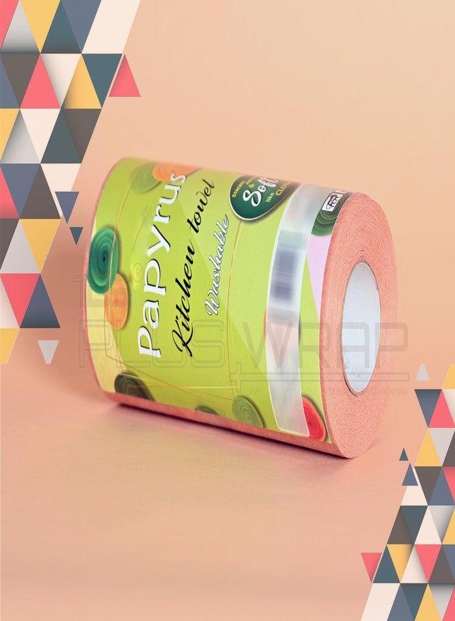 TDS PLUS WRAP Washable & Reusable Non-Woven Kitchen Tissue roll wipes for cleaning kitchen surface and floor. Multipurpose Kitchen Cloth. - Image 5