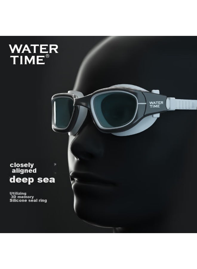 Watertime/shuichuan Swimming Goggles, Anti-fog For Nearsightedness, High-definition Large Frame, Swimming Gl For Men And Women, Swimming Equipment, Bingmo 800 Degree - Image 4