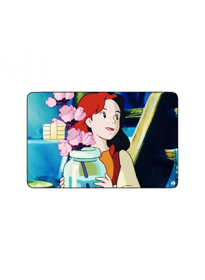 RKN PRINTED BANK CARD STICKER Arrietty From The Secret World Of Arrietty Anime - Image 2