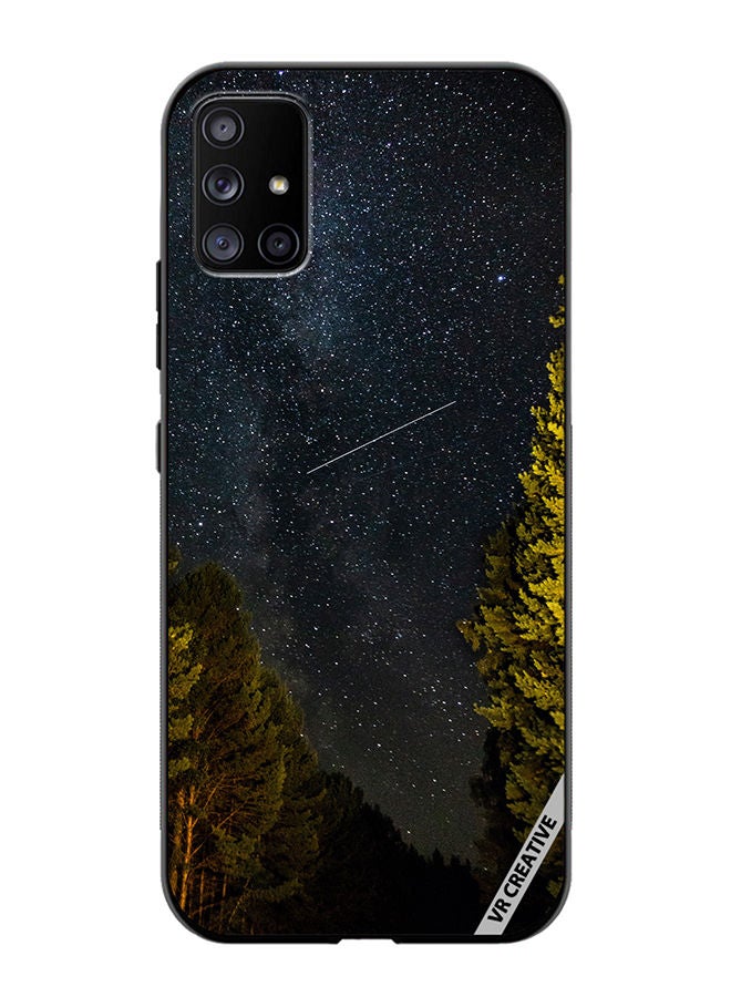 VR CREATIVE Protective Case Cover For Samsung Galaxy A51 5G Blending Lights Design Multicolour - Image 1