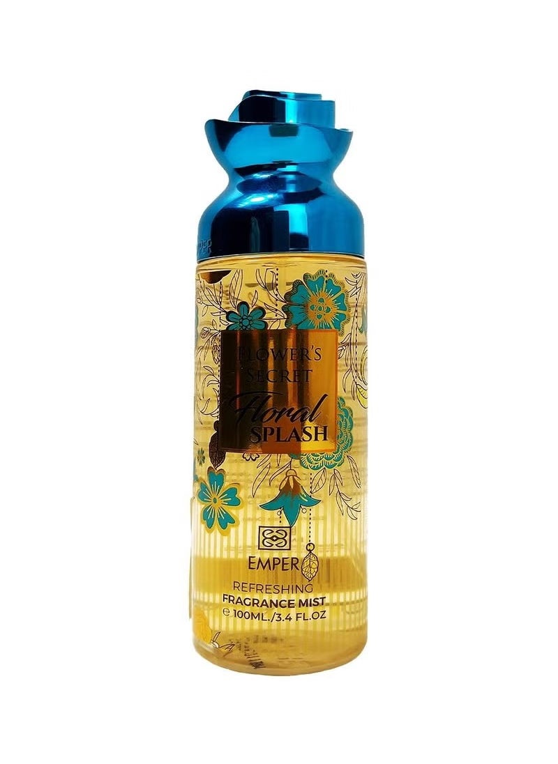 Emper Flower's Secret Floral Splash - Body Mist - For Women - 100ml  - Image 1