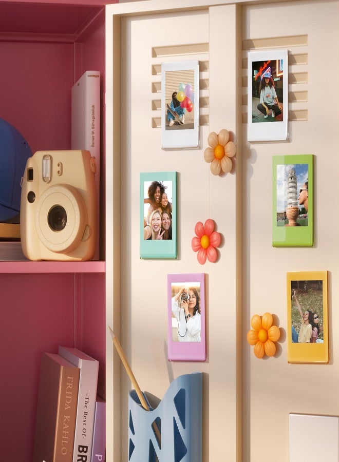 WINKINE Instax Frames for Photos, 2x3 inch Mini Polaroid Magnetic Frame, Acrylic Polaroid Fridge Photo Magnets for Fujifilm Instax Mini 11/12/40/EVO (Clear, 6 Pcs) - Image 4