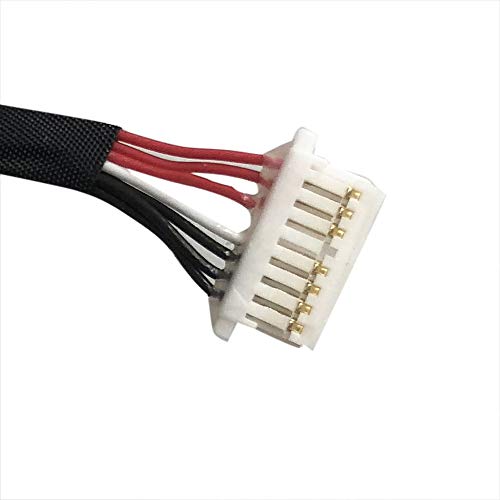 GinTai Power Jack Harness DC-in Connector Cable Replacement for Dell Compatible with PF8JG 450.07R03.0003 Inspiron 13 7378 P69G (CA31) - Image 3