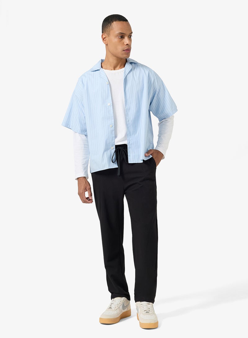 Another Cotton Lab Pleated Loose Fit Pants - Image 2