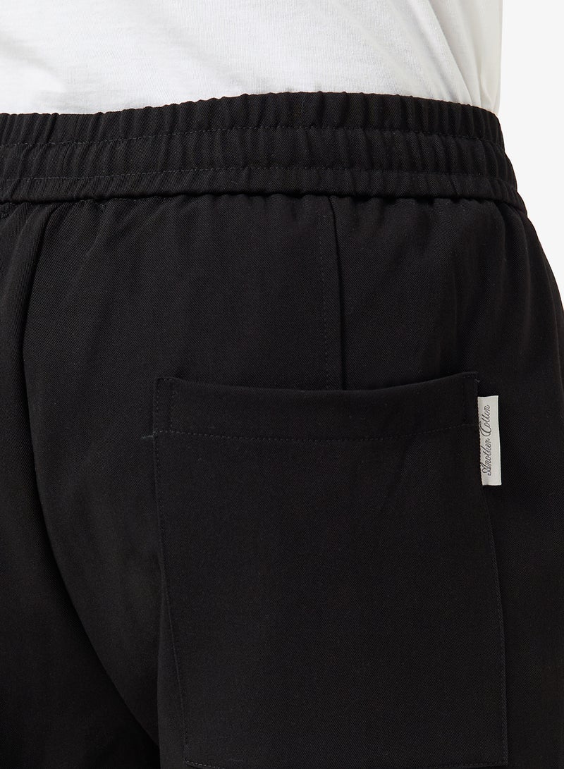 Another Cotton Lab Pleated Loose Fit Pants - Image 5