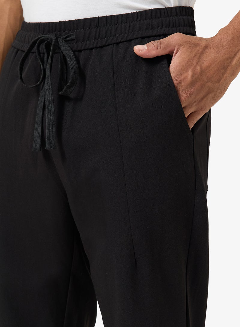 Another Cotton Lab Pleated Loose Fit Pants - Image 4