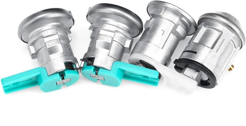 DEMULAX 8Pcs Ignition Lock Barrel with 4 Keys for Ford - Image 3