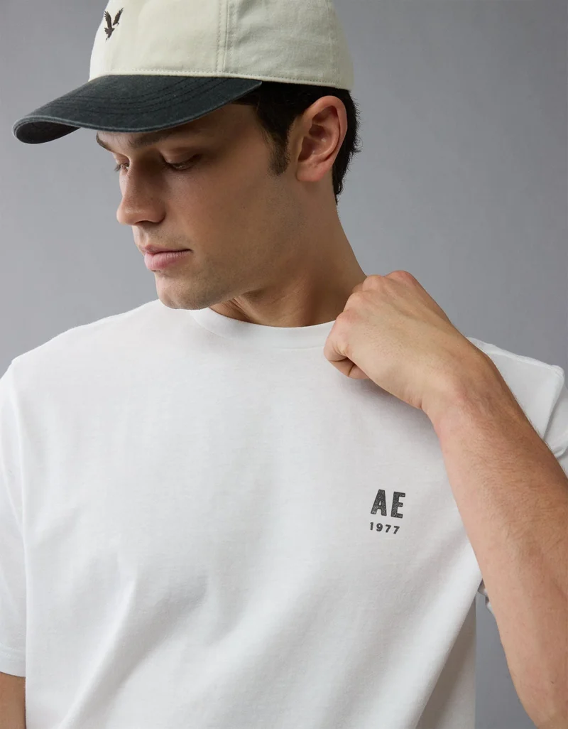American Eagle  AE Logo Graphic T-Shirt for Men | Best Price UAE