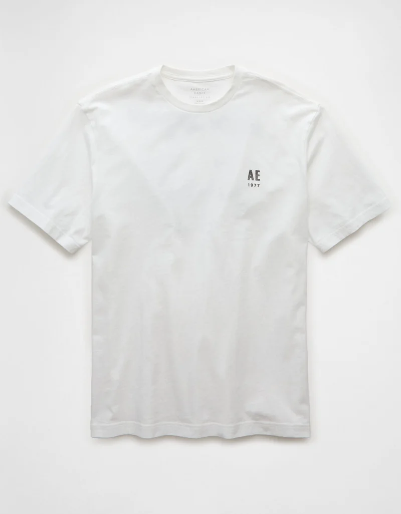 امريكان ايجل تي-شيرت بطبعة شعار