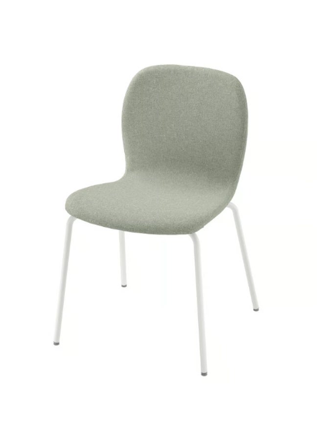 كرسي، أخضر فاتح من غوناريد/أبيض من سيفاست - Image 1