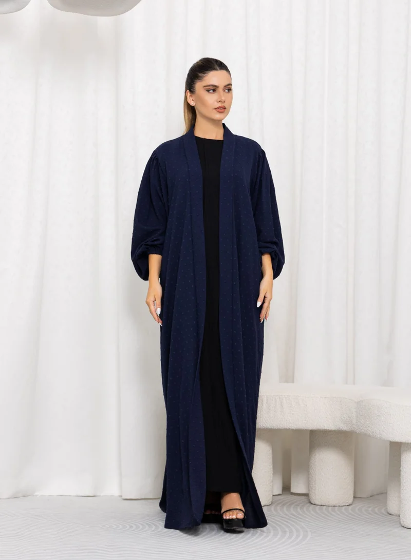 نيكياس منقط أزرق كحلي