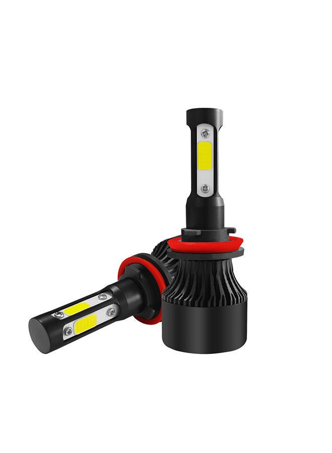 NIBEMINENT 2-Piece S2 H8 H9 H11 DC9-36V 25W 6000K 2500LM IP68 Car LED Headlight Lamps - Image 1