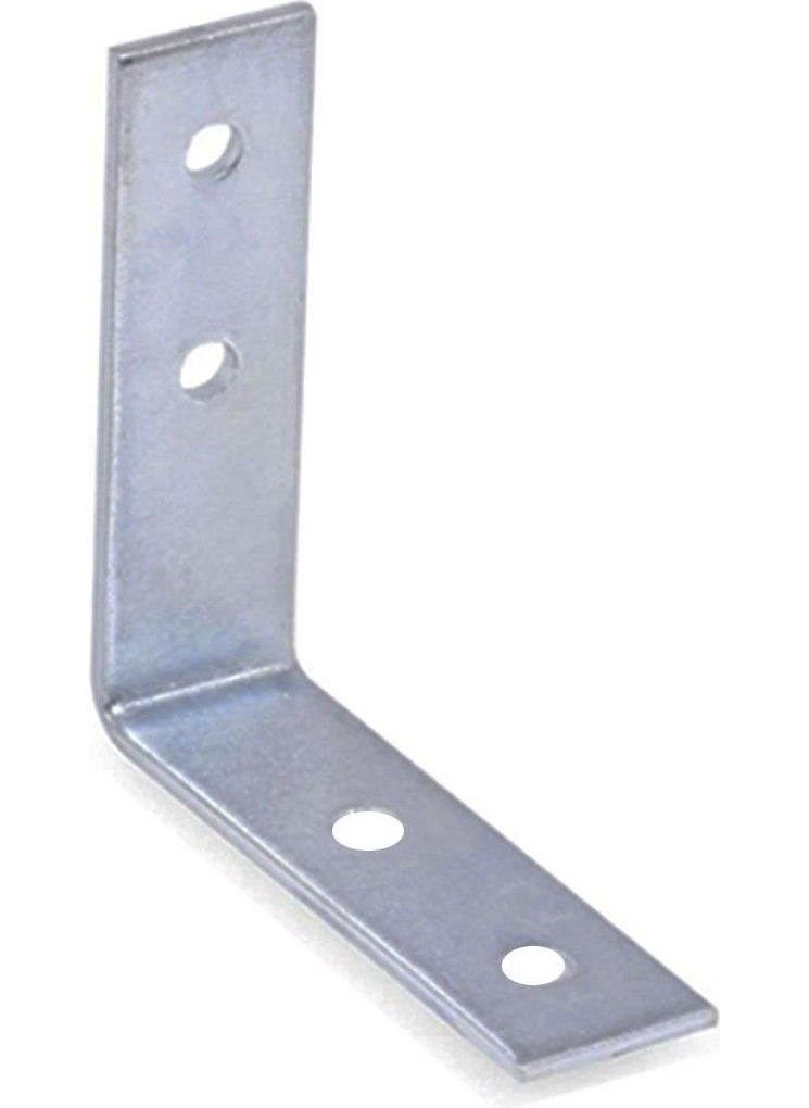 Glaswen 8Pcs Furniture Storage Cabinet Wall Fixer Corner Connection L Iron Miter Earthquake Safety 45X45X15MM  - Image 3