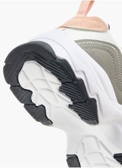 Dash Women Panelled Sports Shoes with Lace-Up Closure  - Image 5