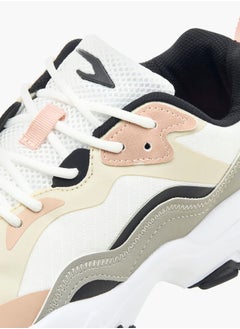 Dash Women Panelled Sports Shoes with Lace-Up Closure  - Image 4