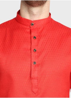 Devoiler Ethnic Asymmetric Long Kurta  - Image 3