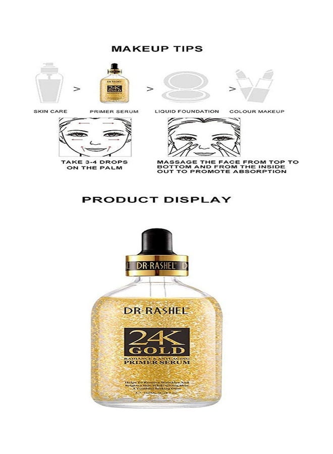 DR. RASHEL 24K Gold Radiance Anti Aging Premier Serum Gold 100ml - Image 4