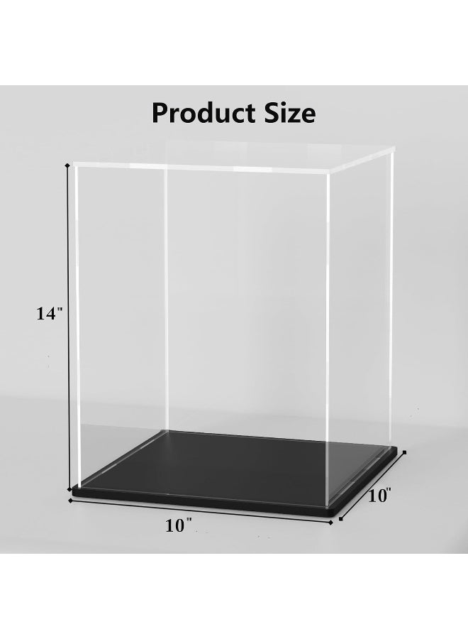 TPGP Acrylic Display Case, 10X10X14 Inch Cube Acrylic Boxes For Display - Image 5